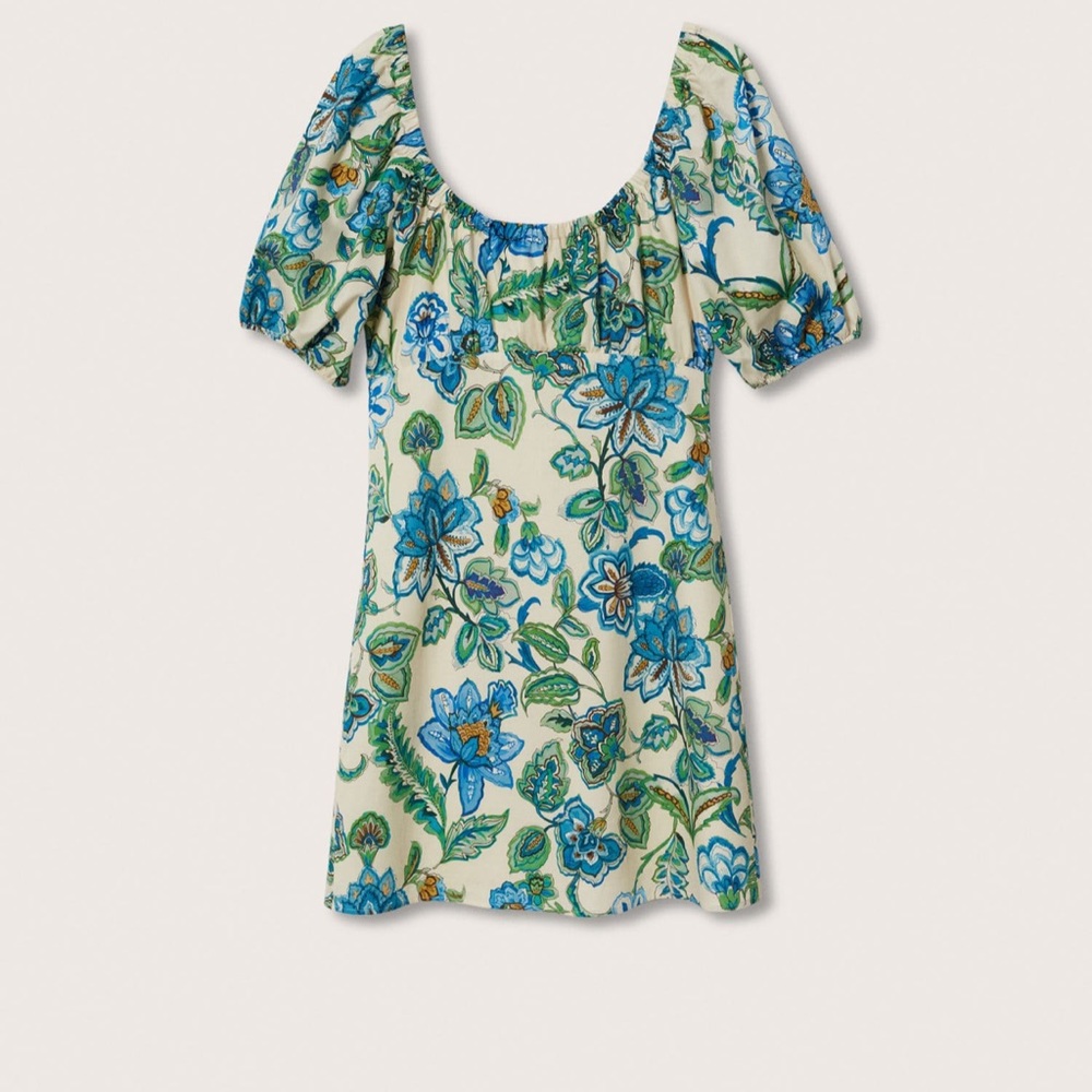 Mango “Flower print dress” - Summer 2022 - Size 6 - BNWT